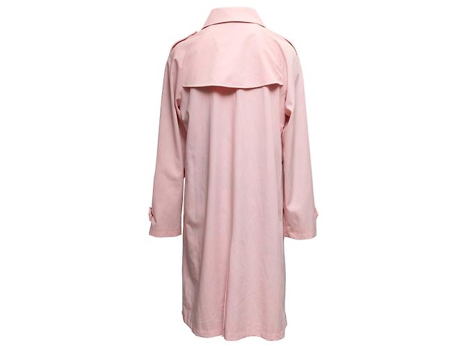 Balmain Moto Trenchcoat Hellrosa Größe FR 42 Pink - Ansicht 4