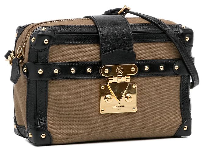 Borsa a tracolla Louis Vuitton Petite Malle Soft MM Marrone - vista 2