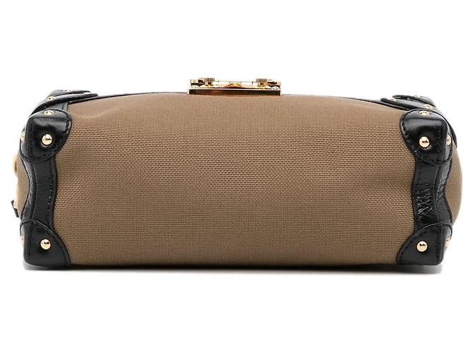 Borsa a tracolla Louis Vuitton Petite Malle Soft MM Marrone - vista 5