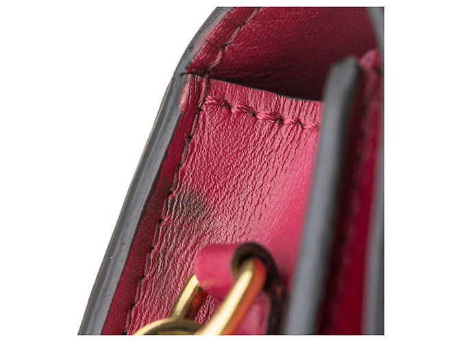 Borsa a tracolla Louis Vuitton Monogram Flore Wallet On Chain Marrone - vista 13