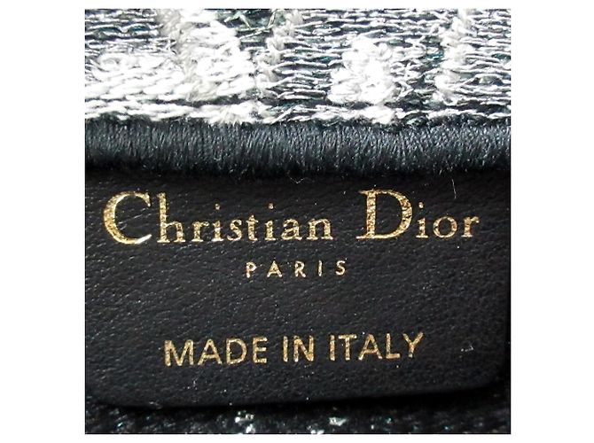 Borsa Book Tote Verticale Dior Tie Dye Verde - vista 6