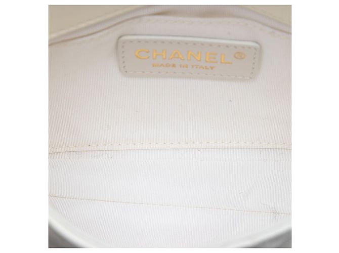 Borsa a tracolla con patta Chanel CC Quilted Lambskin Side Packs Nera Nero - vista 4