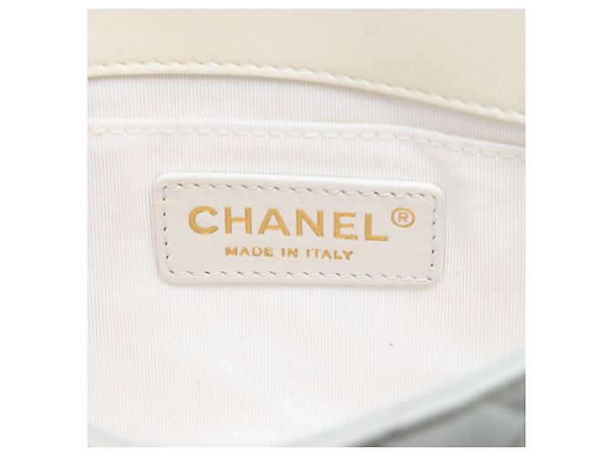 Borsa a tracolla con patta Chanel CC Quilted Lambskin Side Packs Nera Nero - vista 5