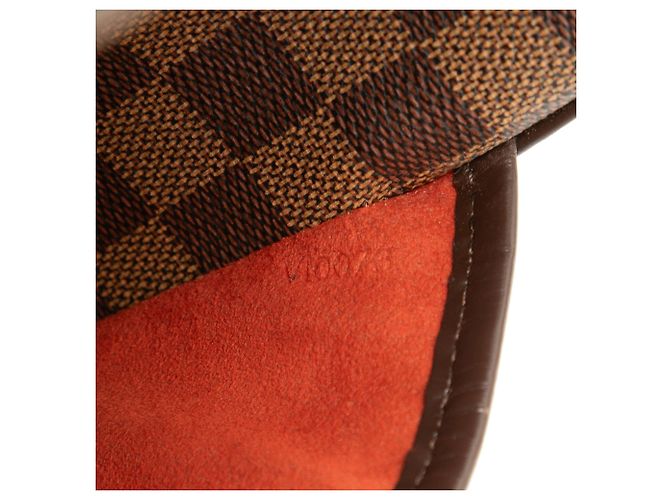 Borsa a tracolla Louis Vuitton Damier Ebene Ipanema PM Marrone - vista 6