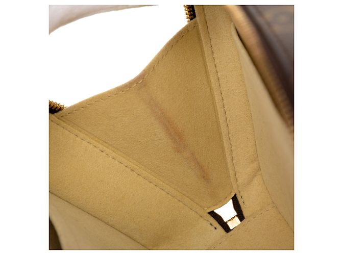 Borsa Satchel Louis Vuitton Monogram Valisette BB Marrone - vista 6