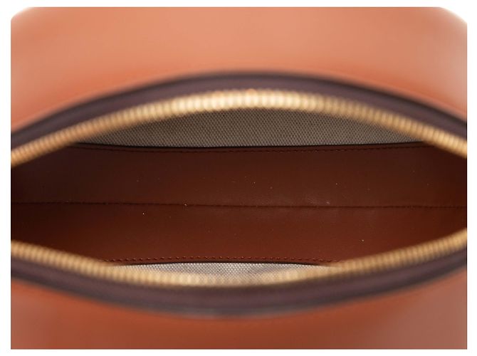 Borsa a tracolla rotonda camera Lanvin marrone - vista 6