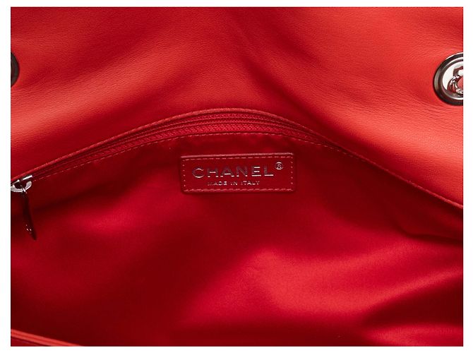 Bolsa de aba Chanel Ultimate Stitch vermelha Vermelho - vista 6