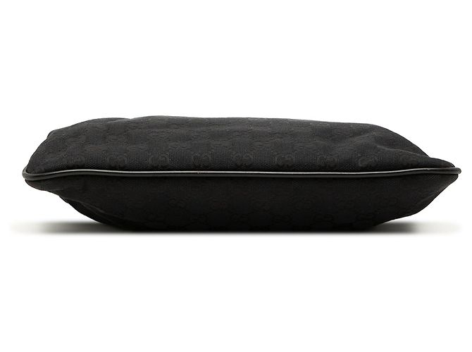 Borsa a tracolla Gucci GG Canvas nera Nero - vista 3
