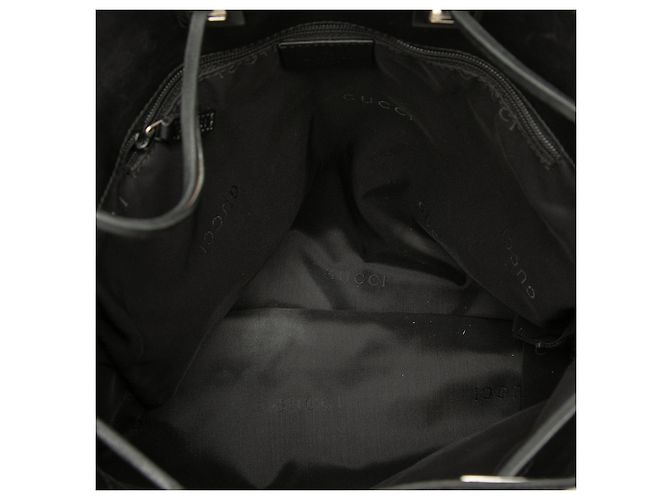 Borsa a tracolla Gucci GG Canvas nera Nero - vista 4