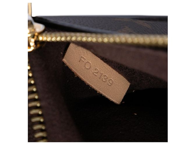 Borsa Louis Vuitton Monogram Pochette Metis Marrone - vista 6