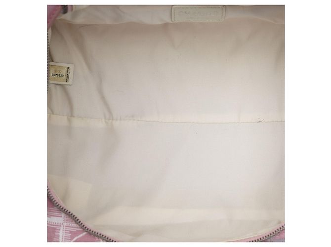 Vanity Necessaire Chanel Large New Travel Line in nylon rosa - vista 4