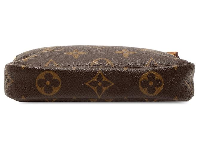 Borsa a mano Louis Vuitton Monogram Mini Pochette Accessoires Marrone - vista 3