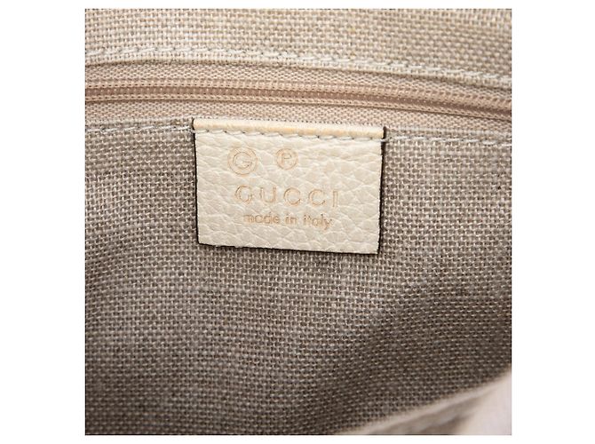 Borsa Satchel Bree Small GG Canvas Bianca Gucci Bianco - vista 5