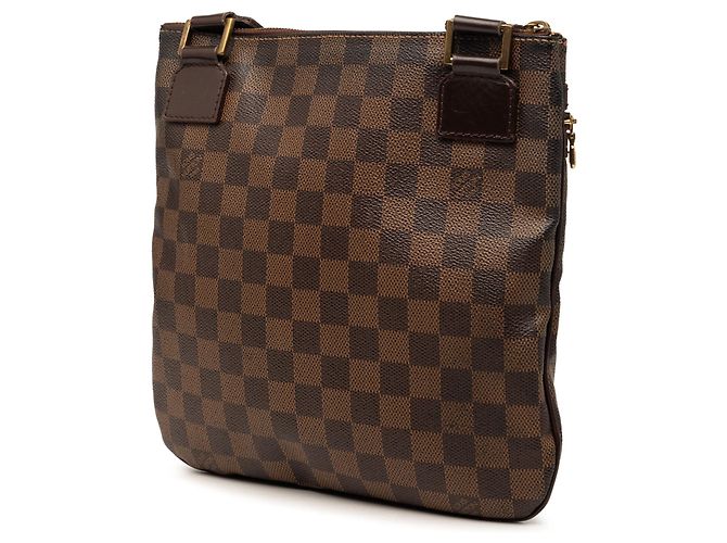 Borsa a tracolla Louis Vuitton Damier Ebene Bosphore Pochette Marrone - vista 2