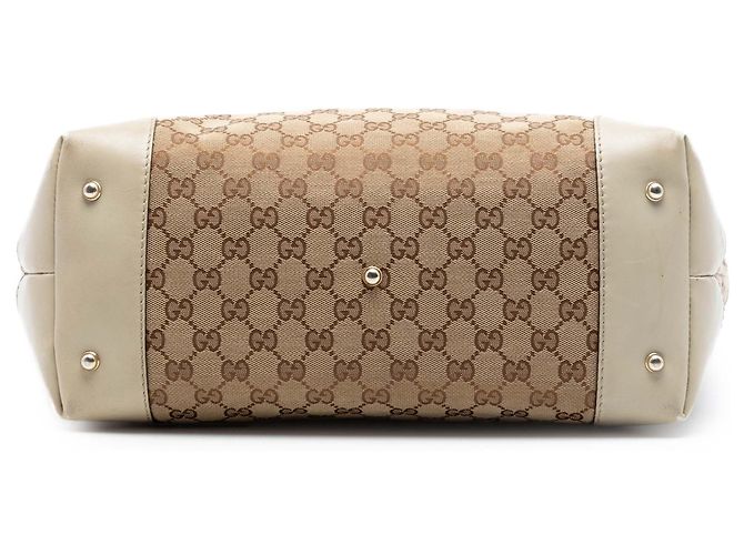 Tote Gucci GG Canvas Heart Bit Beige - vista 3