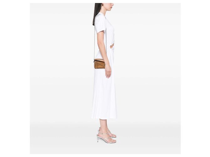 Borsa Nano Puzzle LOEWE in vitello marrone - vista 6