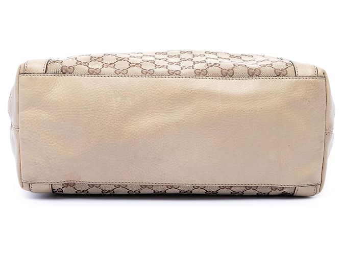 Beige Gucci GG Canvas Miss GG Satchel - Ansicht 3