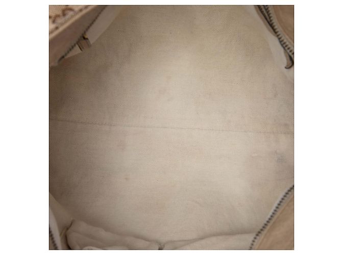 Beige Gucci GG Canvas Miss GG Satchel - Ansicht 4