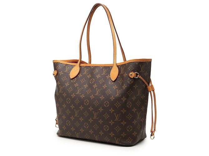 Borsa Tote Louis Vuitton Monogram Neverfull MM Marrone - vista 2