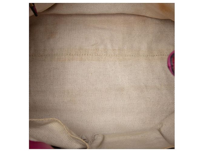 Borsa Soho Chain Medium in vernice rossa Gucci Rosso - vista 4