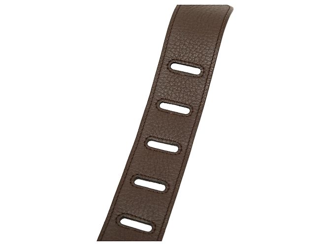 Cinturón Hermès Clemence Marrón Castaño - vista 9