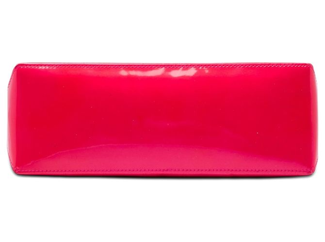 Borsa Louis Vuitton Monogram Vernis Wilshire PM Rosa - vista 3