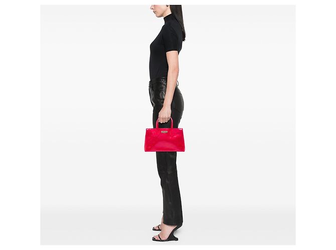 Borsa Louis Vuitton Monogram Vernis Wilshire PM Rosa - vista 6