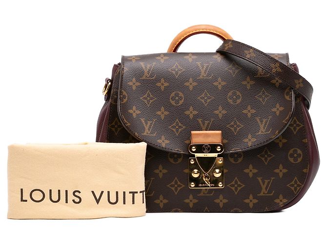 Borsa Satchel Louis Vuitton Monogram Eden MM Marrone - vista 7