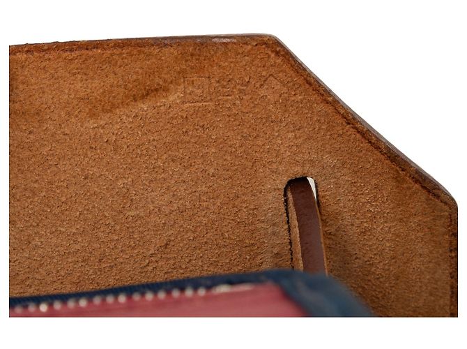 Borsa Hermès Toile Herbag Zip 31 rossa Rosso - vista 6