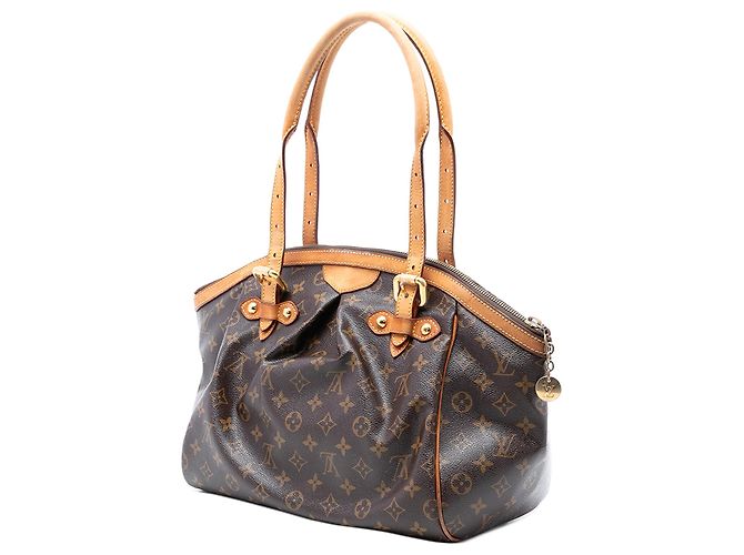 Borsa a tracolla Louis Vuitton Monogram Tivoli GM Marrone - vista 2
