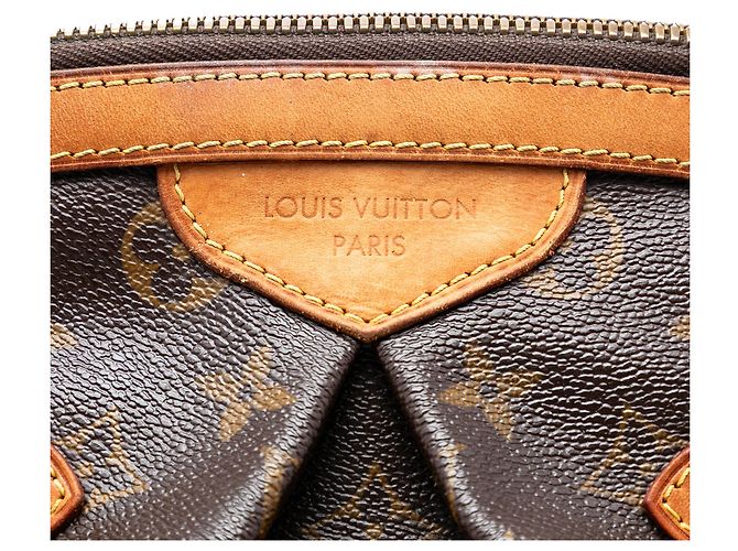 Borsa a tracolla Louis Vuitton Monogram Tivoli GM Marrone - vista 5