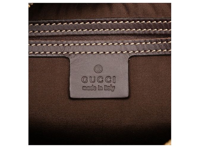 Borsa a tracolla Gucci GG Supreme marrone - vista 5