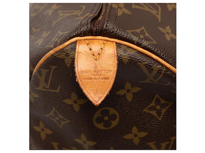 Borsa Boston Louis Vuitton Monogram Speedy 40 Marrone - vista 6