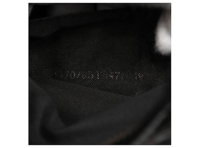 Borsa a tracolla Fendi Zucchino Canvas nera Nero - vista 6