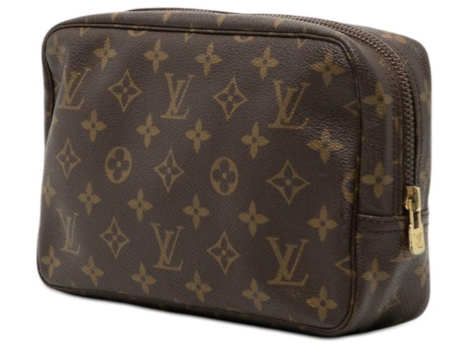 Borsa a pochette Louis Vuitton Monogram Trousse Toilette 23 Marrone - vista 2
