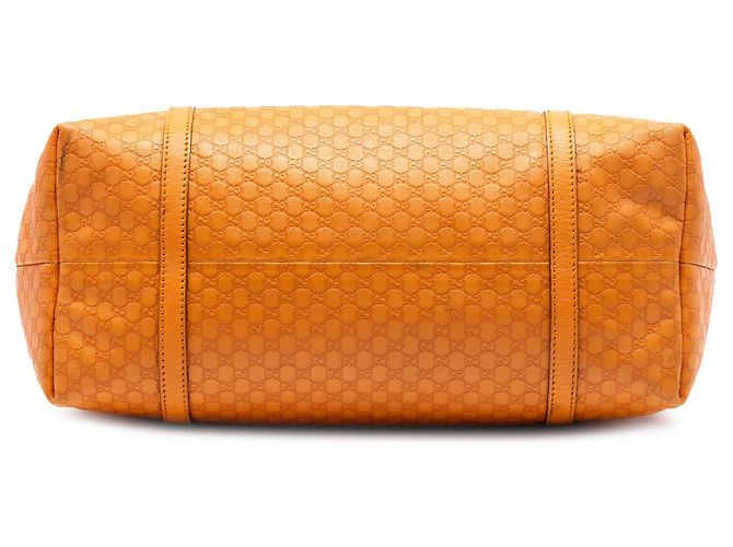Borsa Tote Gucci Microguccissima Nice Arancione - vista 3