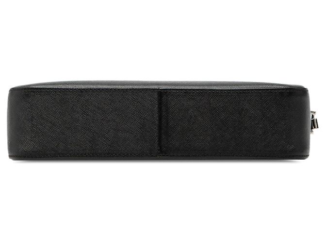 Borsa a tracolla Burberry in pelle nera Nero - vista 3