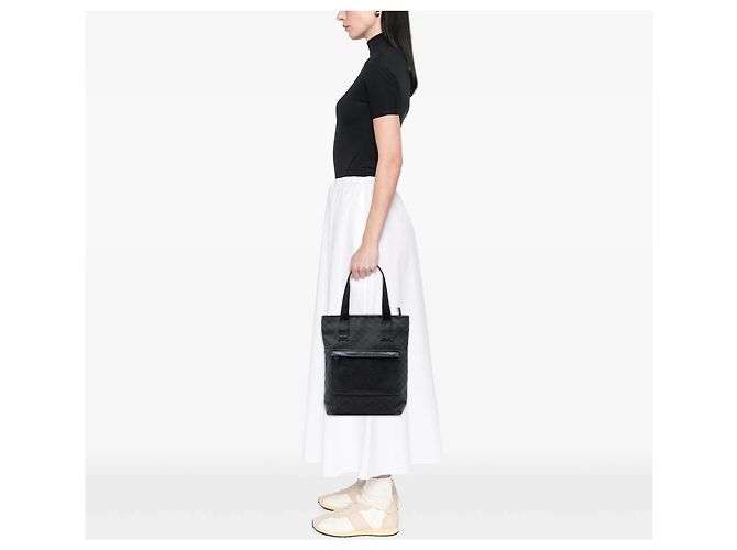 Tote Gucci GG in nylon nero - vista 7