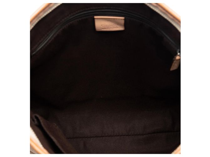 Borsa a tracolla Gucci GG Canvas Abbey D Ring Beige - vista 4