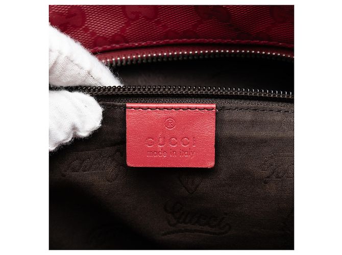 Tote Gucci Medium GG Imprime Rosso - vista 5