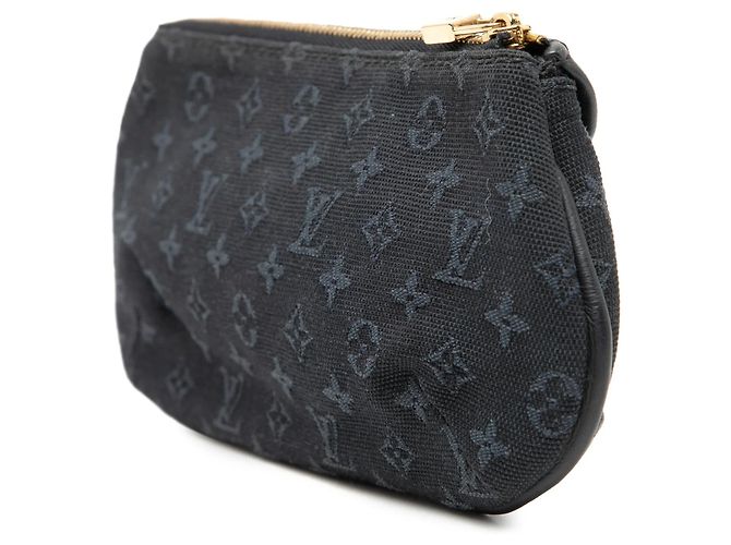 Pouch Louis Vuitton Monogram Mini Lin Anne Sophie Blu - vista 2