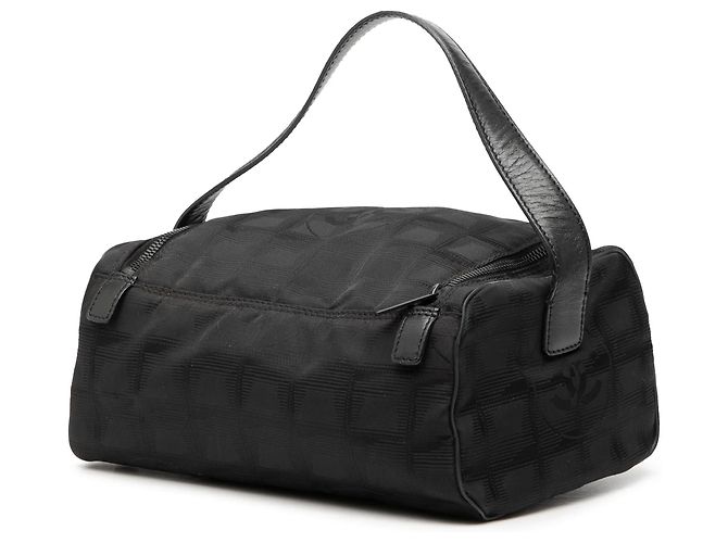 Vanity Necessaire Chanel New Travel Line in nylon nero - vista 2