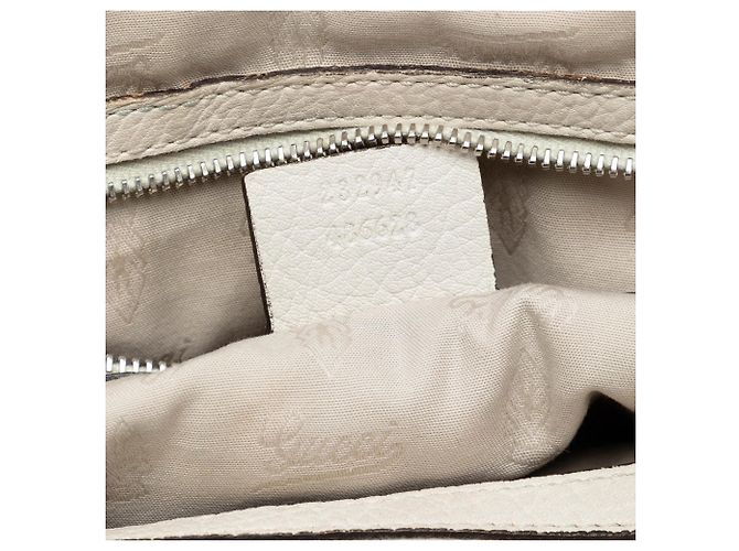 Tote Gucci Medium GG Canvas Bamboo Libeccio beige - vista 6