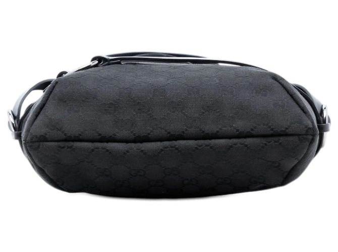 Borsa tote Gucci GG Canvas nera Nero - vista 3