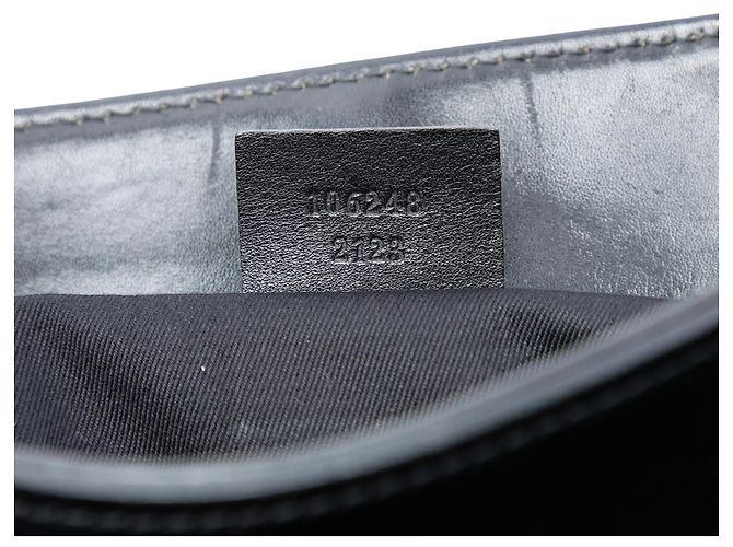 Borsa tote Gucci GG Canvas nera Nero - vista 5