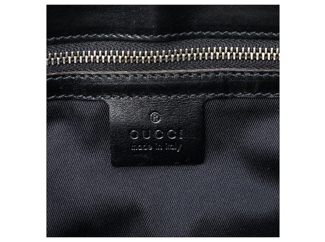 Borsa tote Gucci GG Canvas nera Nero - vista 6