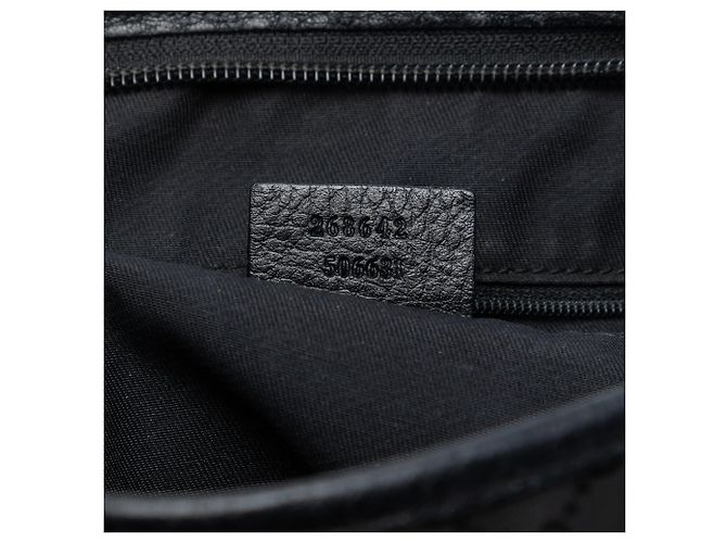 Borsa a tracolla Gucci GG Canvas Abbey D Ring nera Nero - vista 6