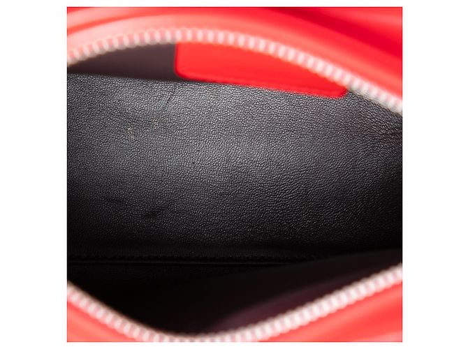 Borsa Lady Dior Medium in vernice rossa Dior Rosso - vista 4