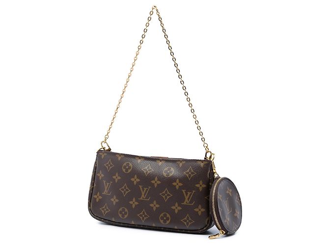 Bolso Louis Vuitton Monogram Multi Pochette Accessoires Marrón Castaño - vista 2