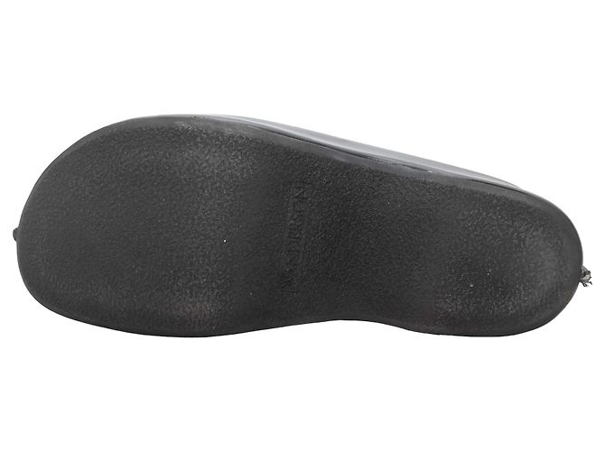 JW Anderson Leder-Plateau-Clogs Schwarz Größe 40 - Ansicht 5